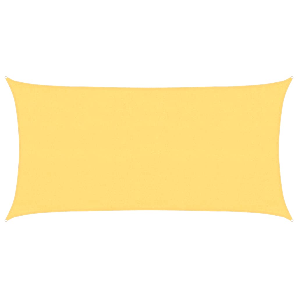 Jedro za zaštitu od sunca 160 g/m² bež 3 x 6 m HDPE
