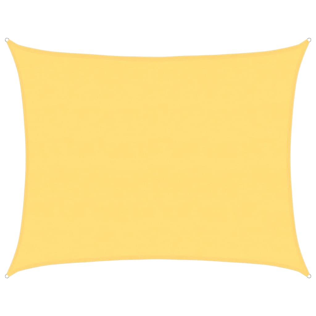 Jedro za zaštitu od sunca 160 g/m² bež 6 x 8 m HDPE