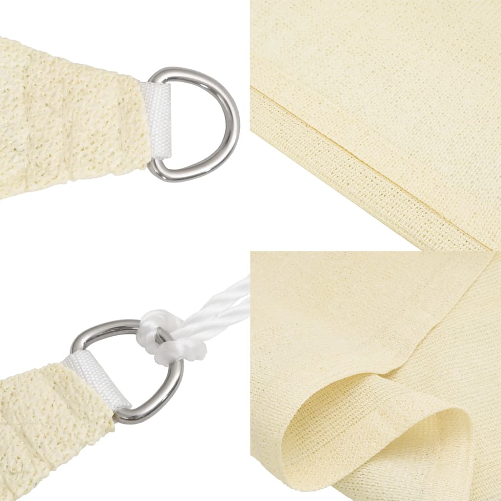 Jedro za zaštitu od sunca 160 g/m² krem 2 x 3 m HDPE