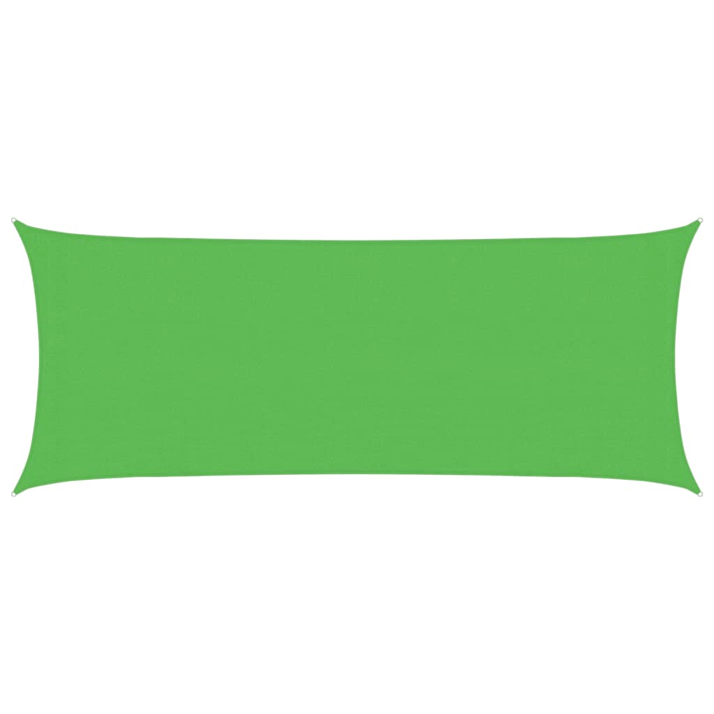 Jedro za zaštitu od sunca 160 g/m² svjetlozeleno 2 x 4,5 m HDPE