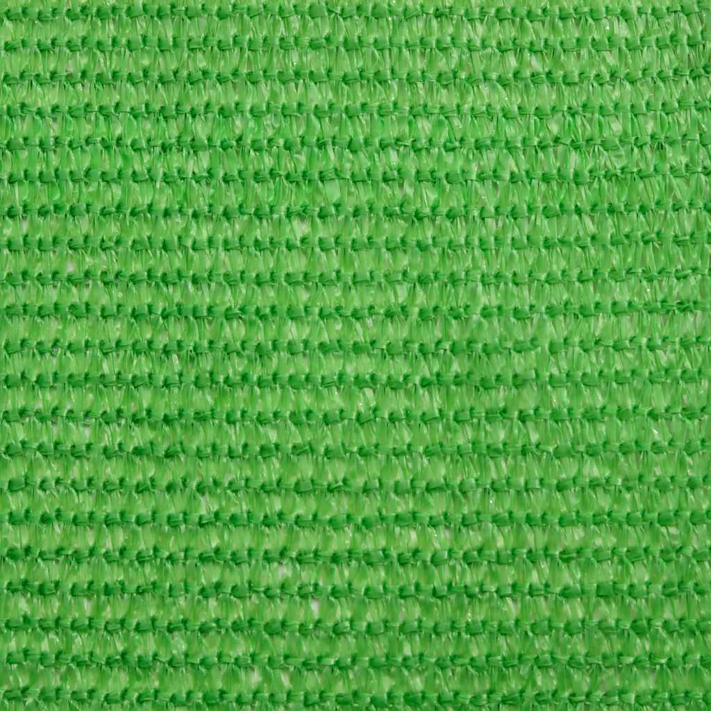 Jedro za zaštitu od sunca 160 g/m² Trapezoidno svijetlozeleno 4/5x4 m HDPE