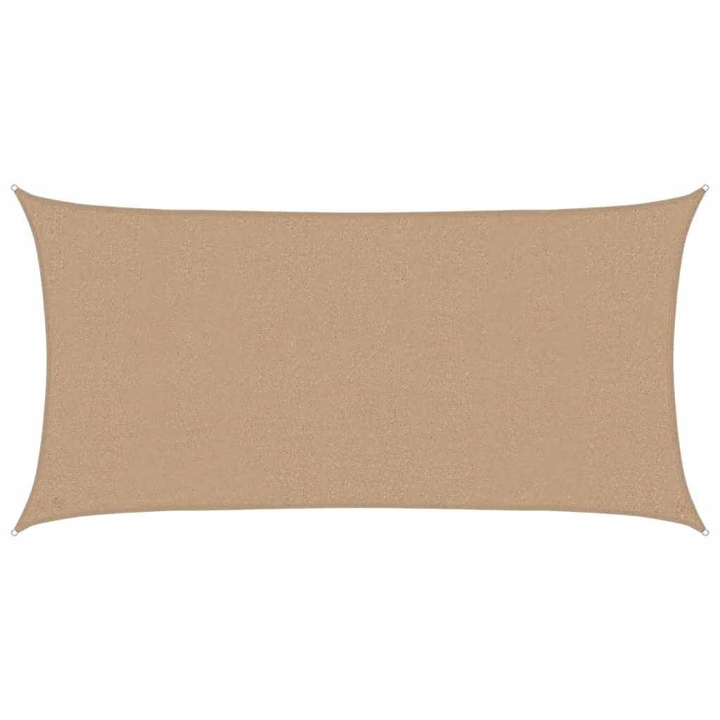 Jedro za zaštitu od sunca 160 g/m² smeđe-sivo 2 x 3,5 m HDPE