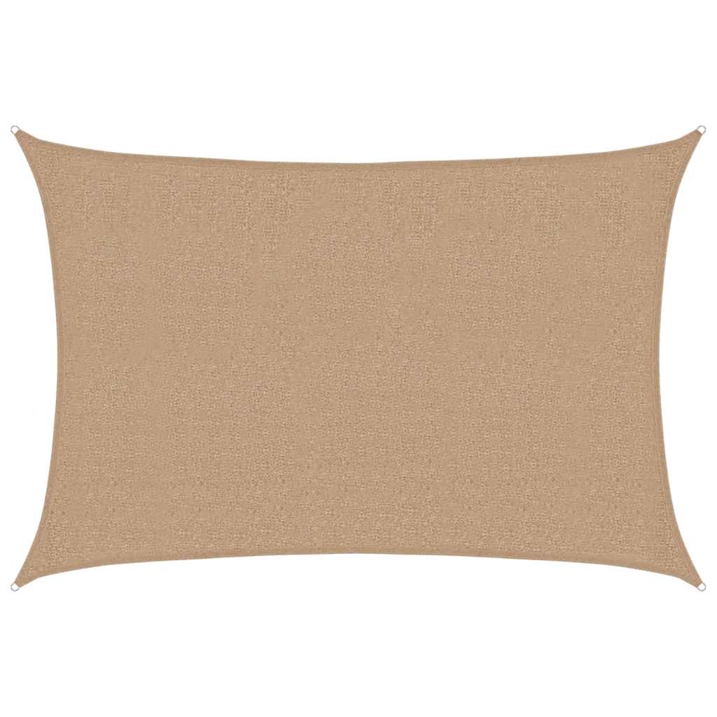 Jedro za zaštitu od sunca 160 g/m² smeđe-sivo 2,5 x 3,5 m HDPE