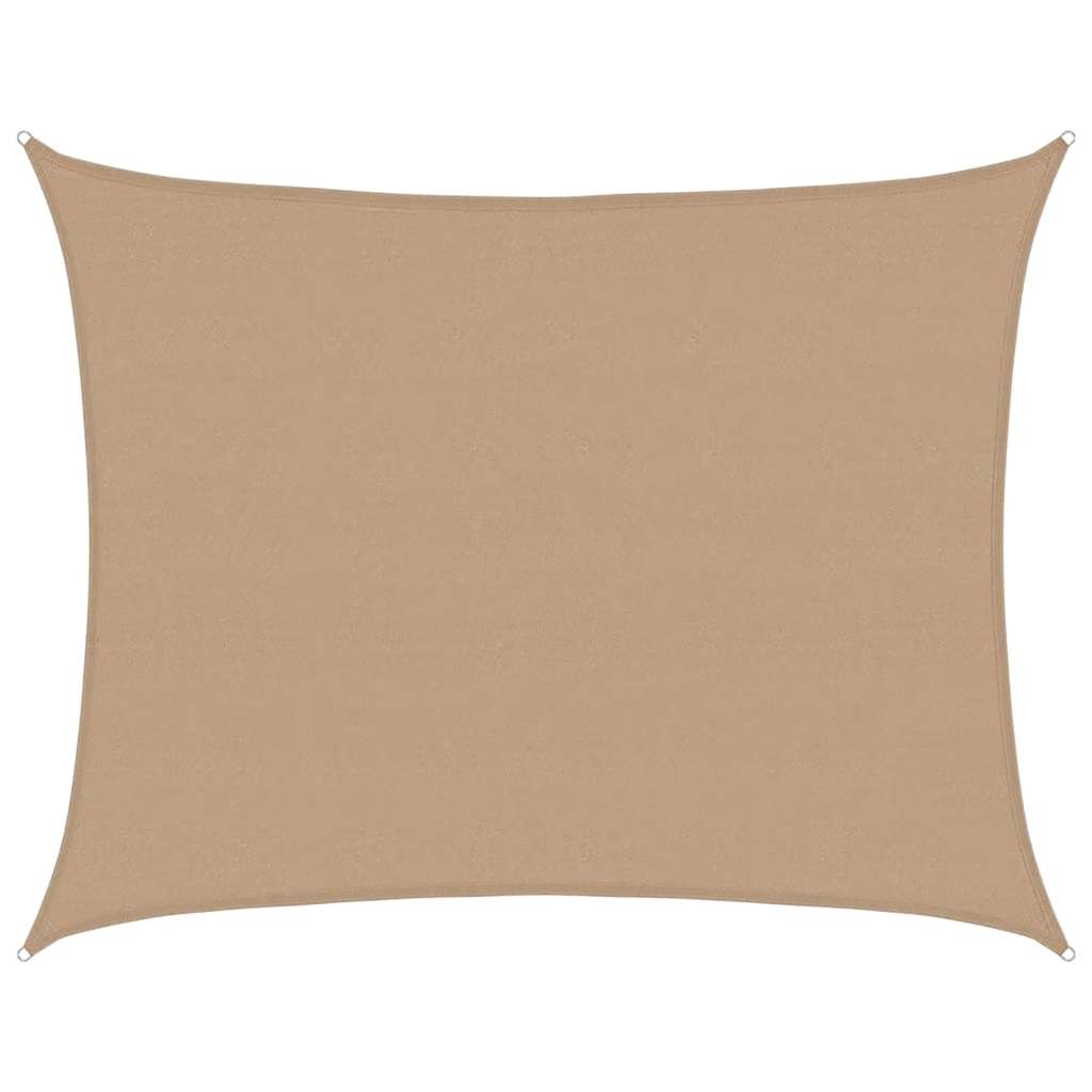 Jedro za zaštitu od sunca 160 g/m² smeđesiva 6 x 7 m HDPE