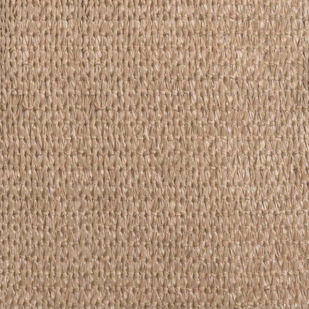 Jedro za zaštitu od sunca 160 g/m² smeđesiva 6 x 7 m HDPE