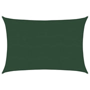Jedro za zaštitu od sunca 160 g/m² tamnozeleno 5 x 6 m HDPE