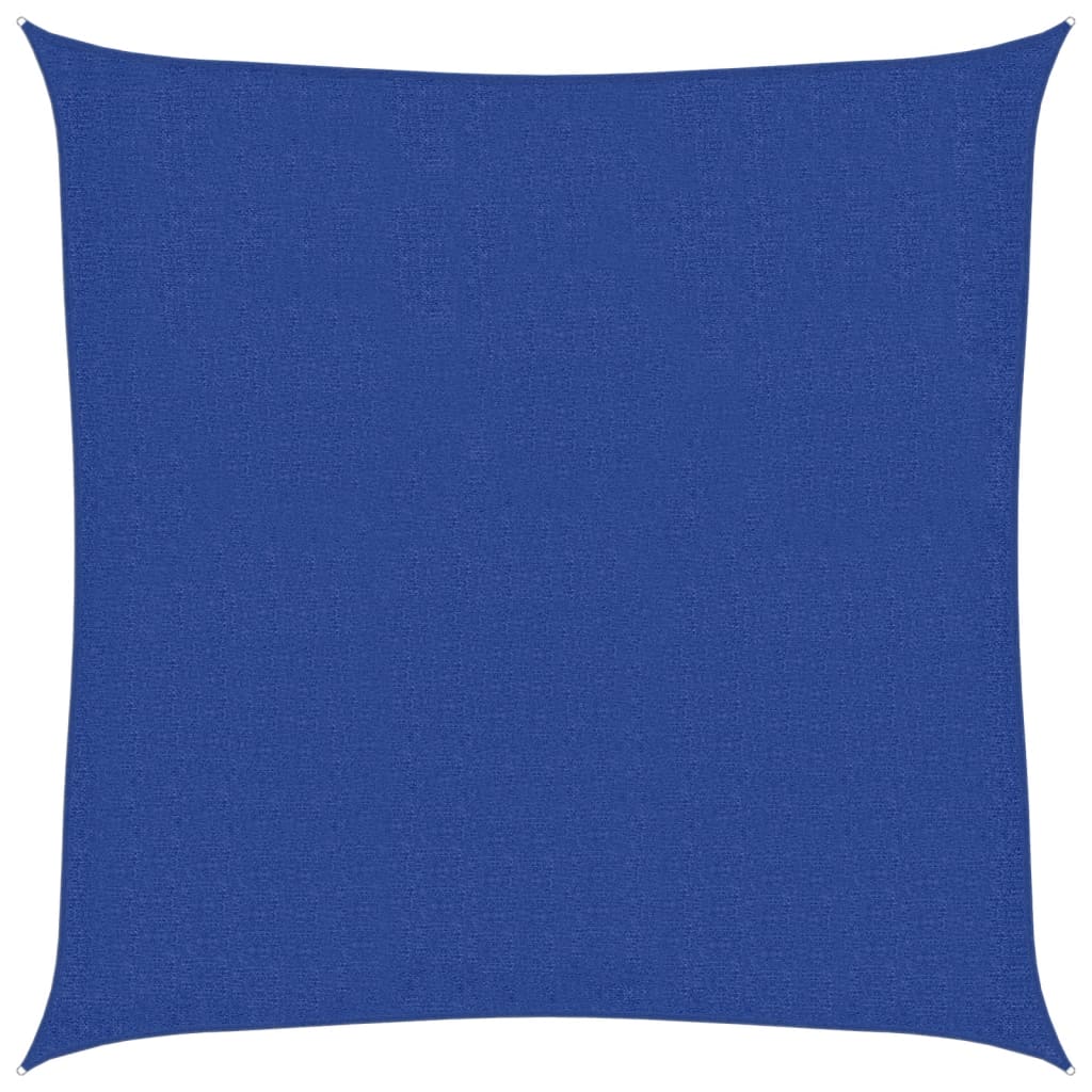 Jedro za zaštitu od sunca 160 g/m² plavo 2,5 x 2,5 m HDPE