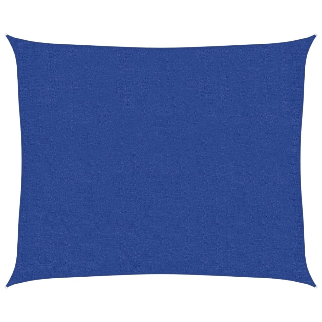 Jedro za zaštitu od sunca 160 g/m² plavo 2,5 x 3 m HDPE