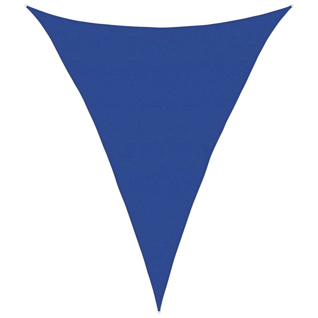 Jedro za zaštitu od sunca 160 g/m² Trokutasto plavo 5x6x6 m HDPE