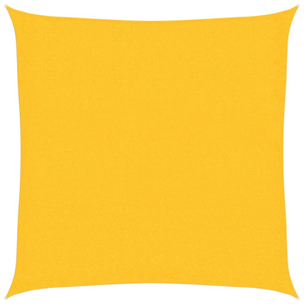 Jedro za zaštitu od sunca 160 g/m² žuto 2 x 2 m HDPE