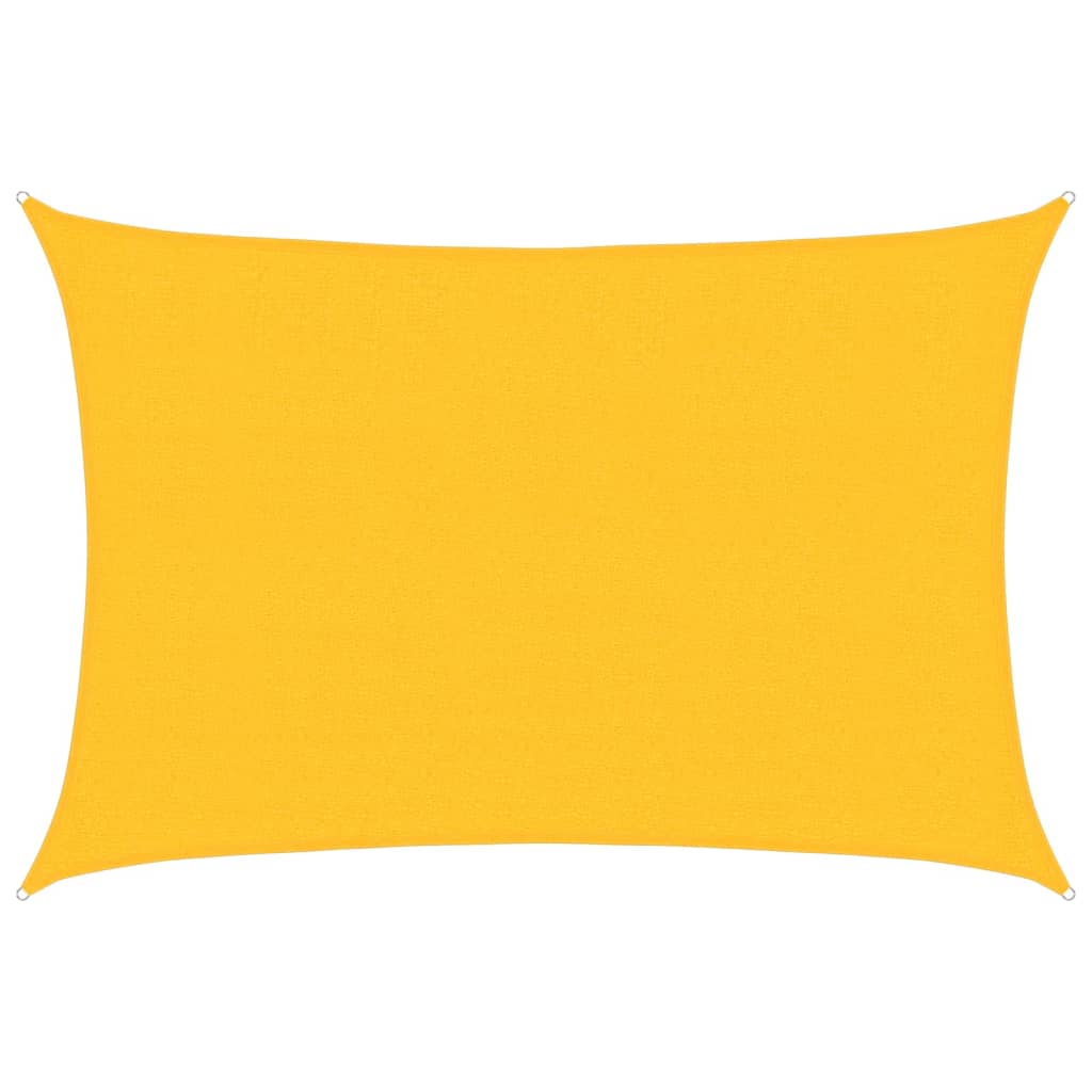 Jedro za zaštitu od sunca 160 g/m² žuto 2,5 x 3,5 m HDPE