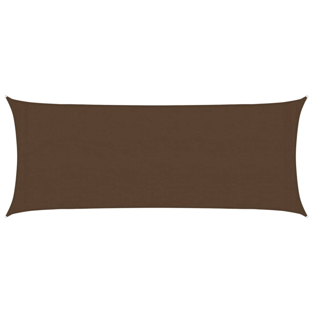 Jedro za zaštitu od sunca 160 g/m² smeđe 2 x 4,5 m HDPE
