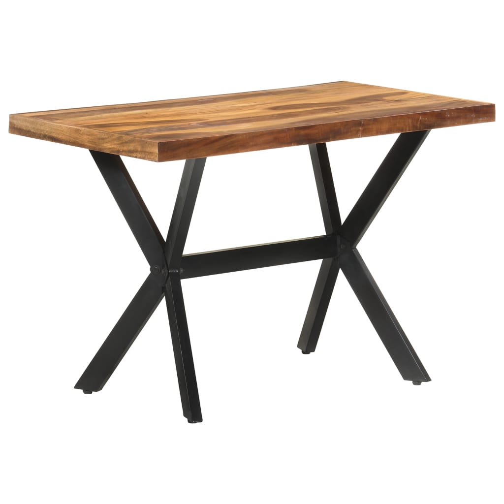 Blagovaonski stol 120 x 60 x 75 cm od masivnog drva s premazom