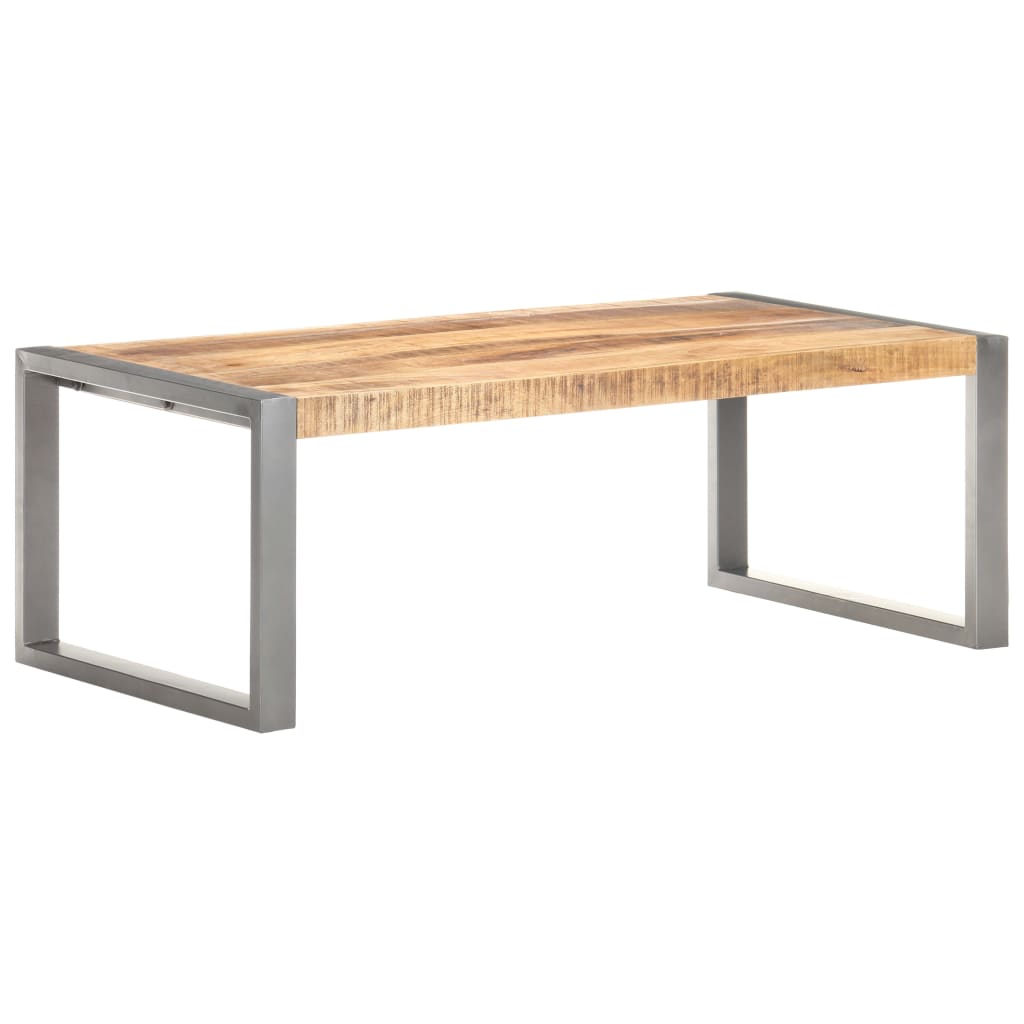Stolić za kavu 110 x 60 x 40 cm od grubog drva manga
