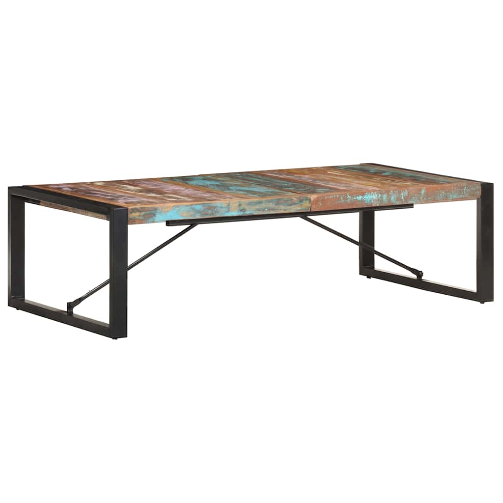 Stolić za kavu 140 x 70 x 40 cm od masivnog obnovljenog drva