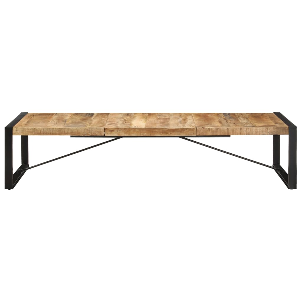 Stolić za kavu 180 x 90 x 40 cm od grubog drva manga