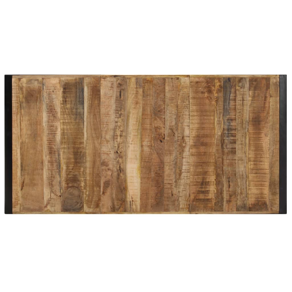Stolić za kavu 180 x 90 x 40 cm od grubog drva manga