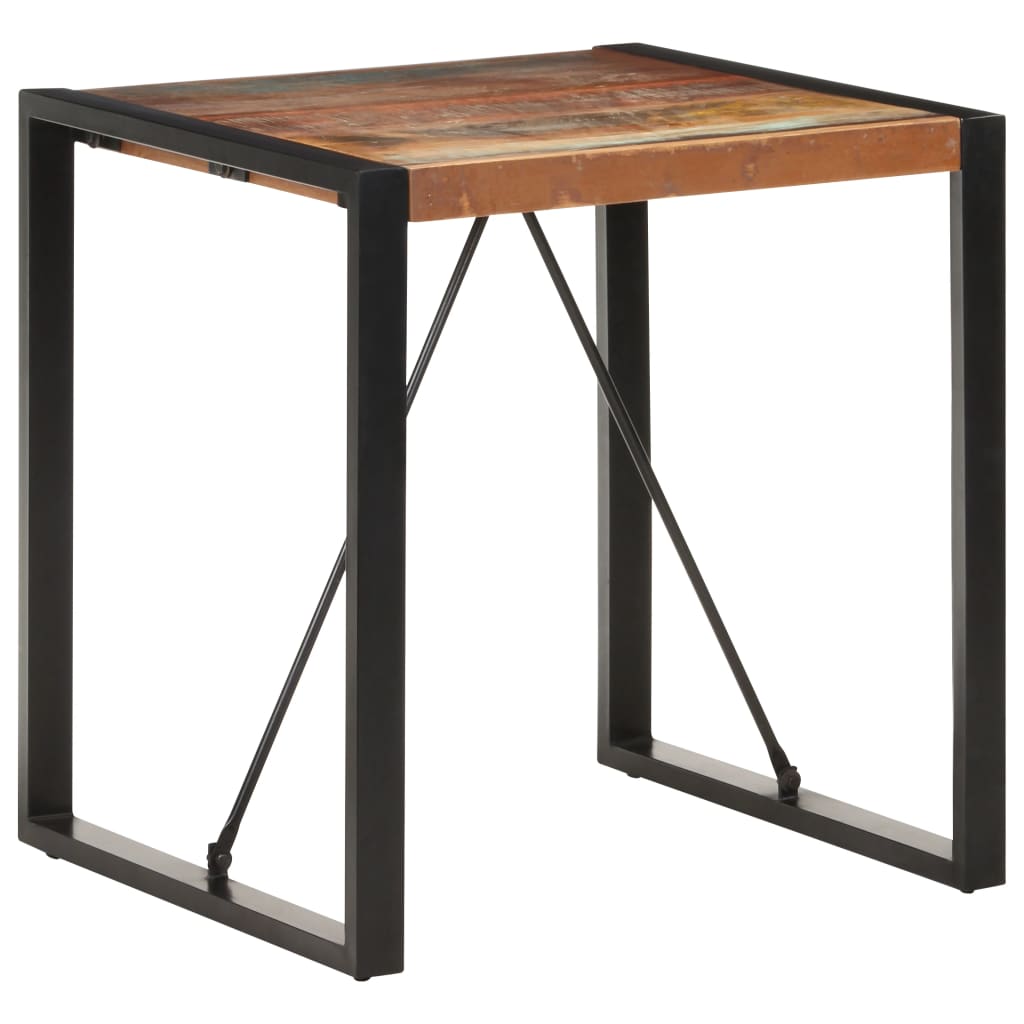 Blagovaonski stol 70 x 70 x 75 cm od masivnog obnovljenog drva