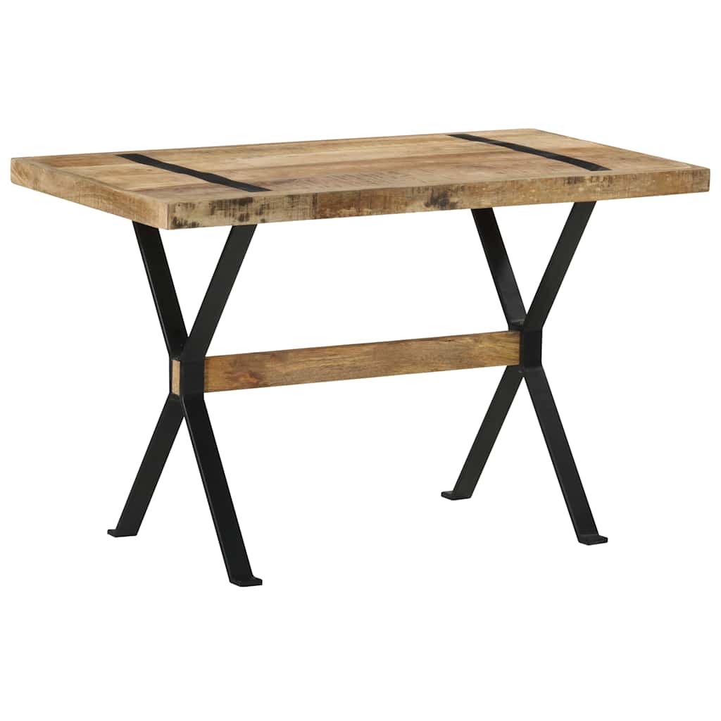 Blagovaonski stol 120 x 60 x 76 cm od grubog drva manga