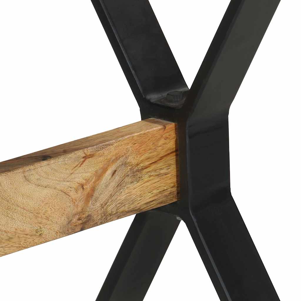 Blagovaonski stol 120 x 60 x 76 cm od grubog drva manga