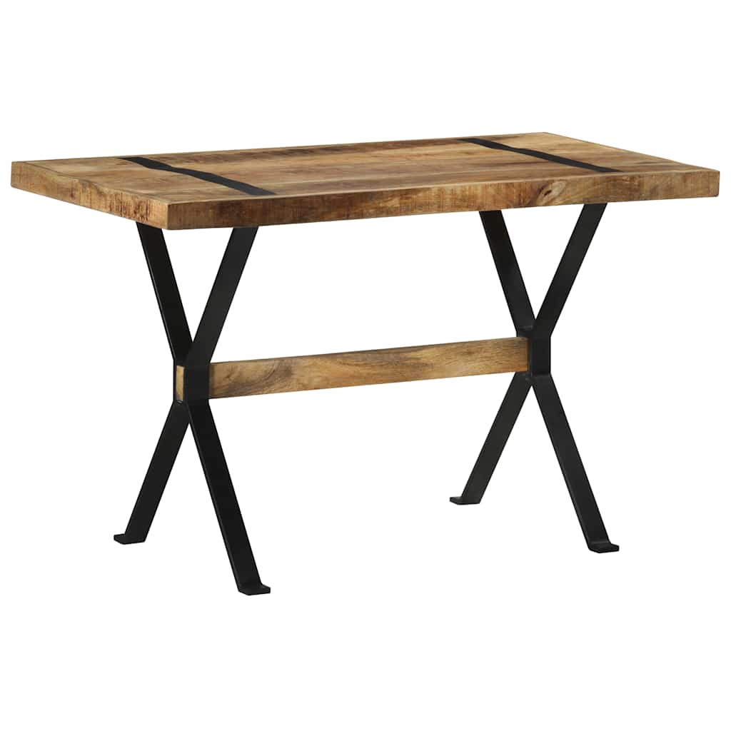Blagovaonski stol 120 x 60 x 76 cm od grubog drva manga
