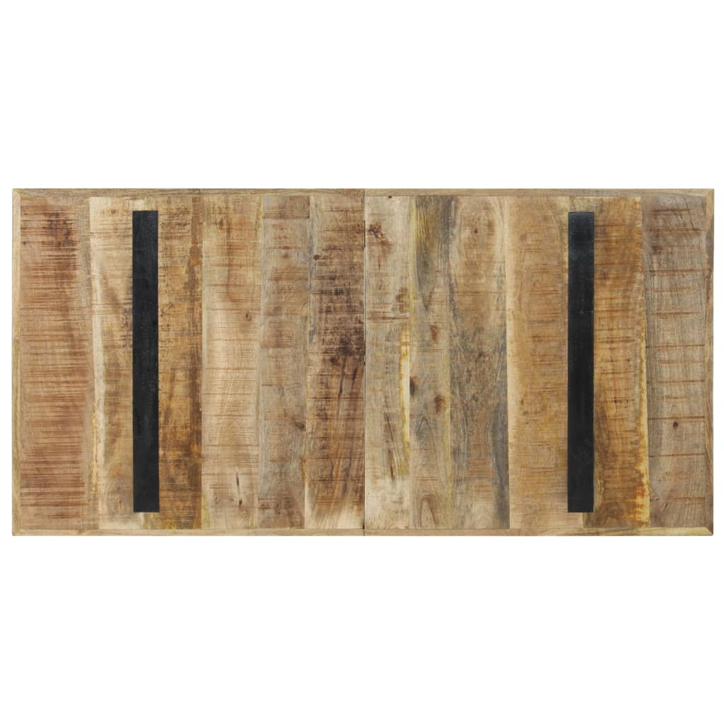 Blagovaonski stol 140 x 70 x 76 cm od grubog drva manga