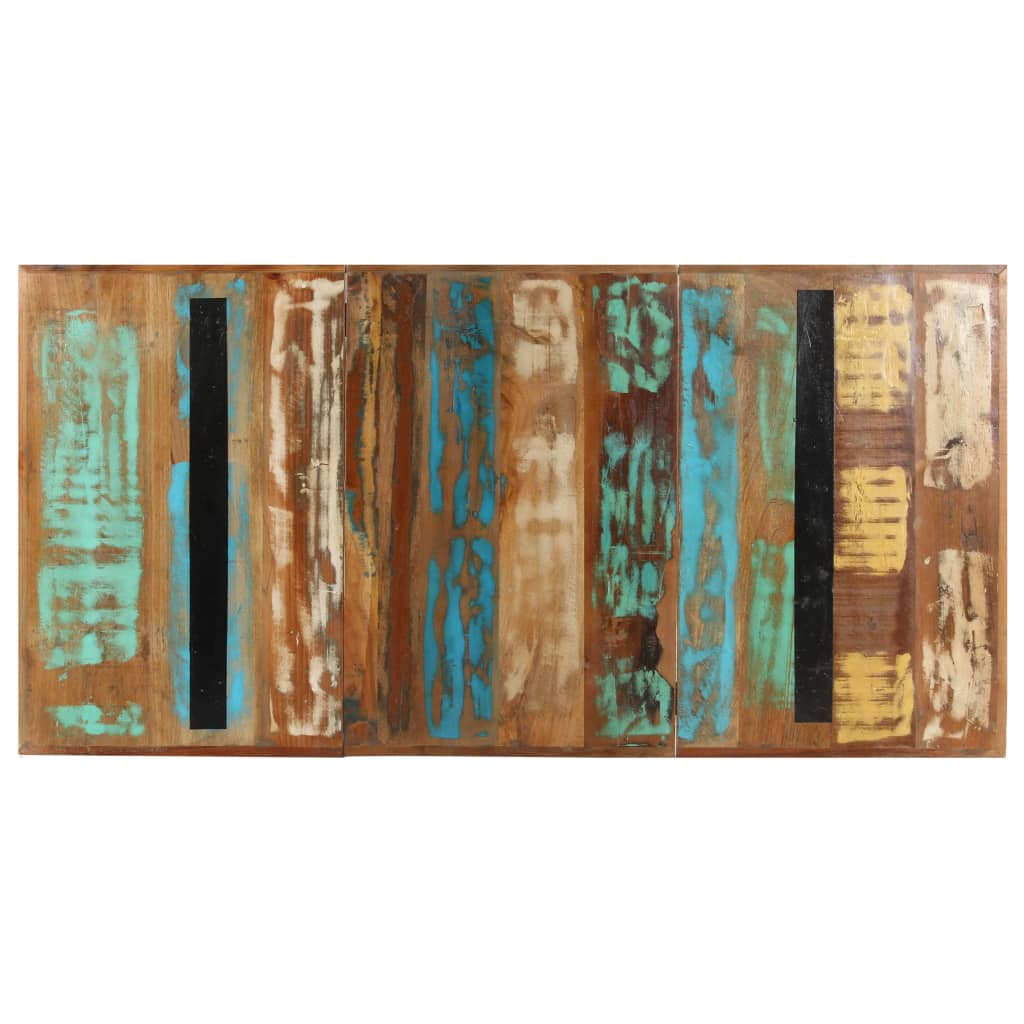Blagovaonski stol 160 x 80 x 76 cm od masivnog obnovljenog drva