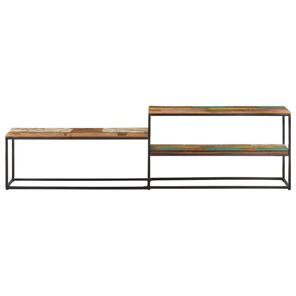 TV ormarić 180 x 30 x 50 cm od masivnog obnovljenog drva