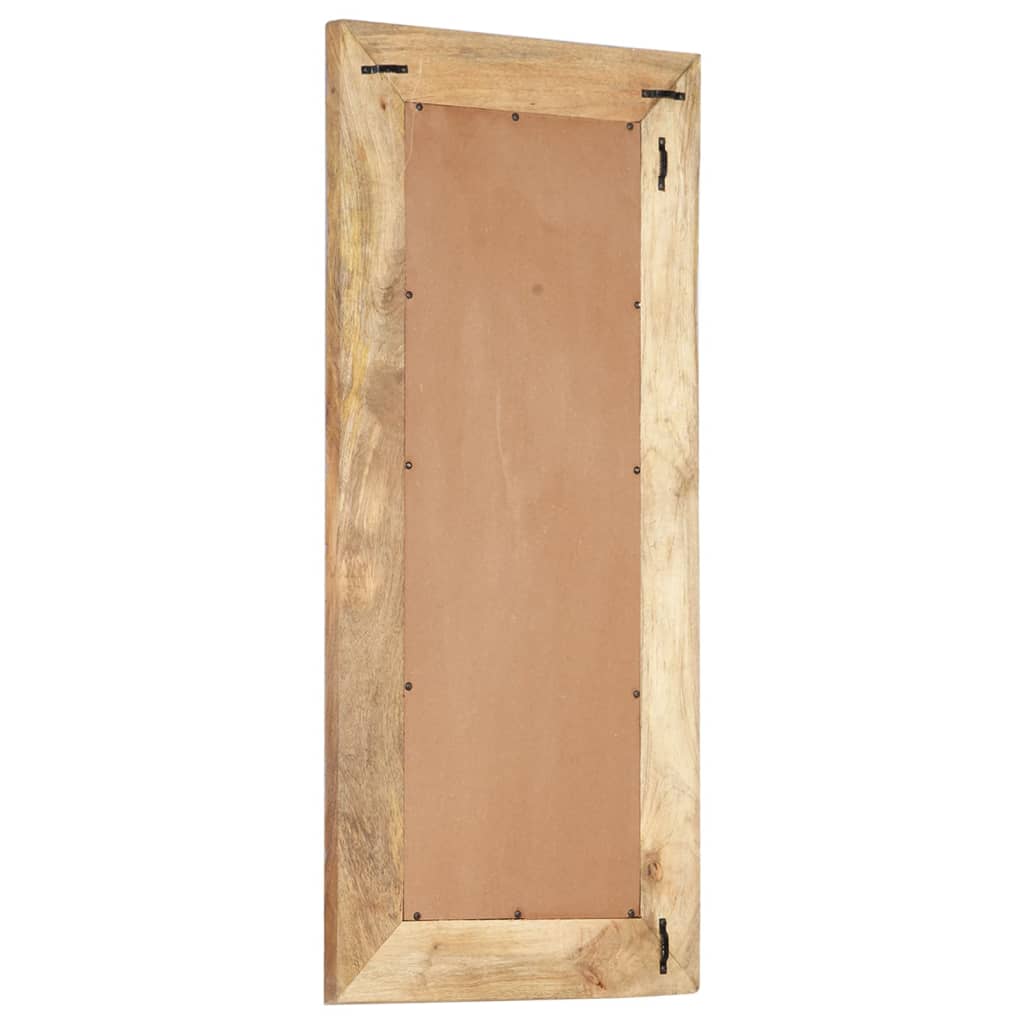 Ručno izrezbareno ogledalo 110 x 50 x 2,5 cm masivno drvo manga