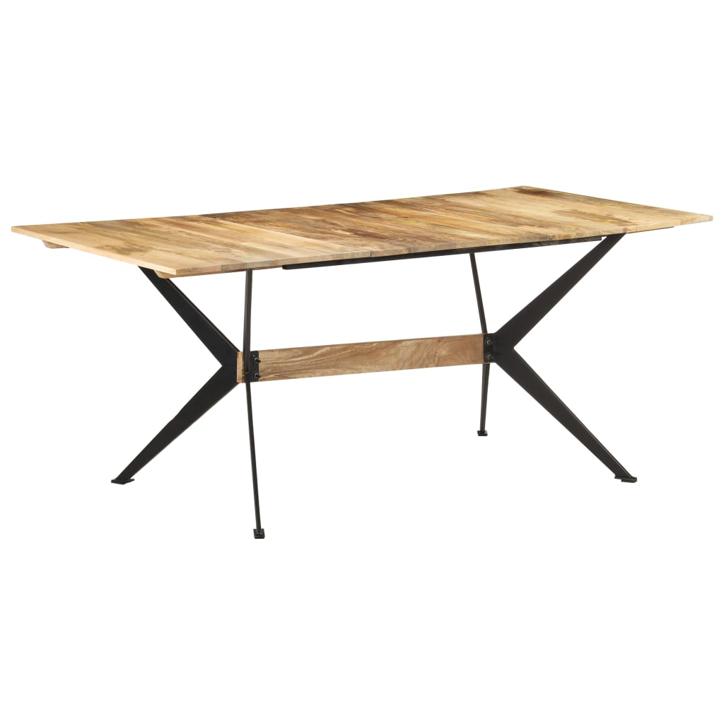 Blagovaonski stol 180 x 90 x 76 cm od masivnog drva manga