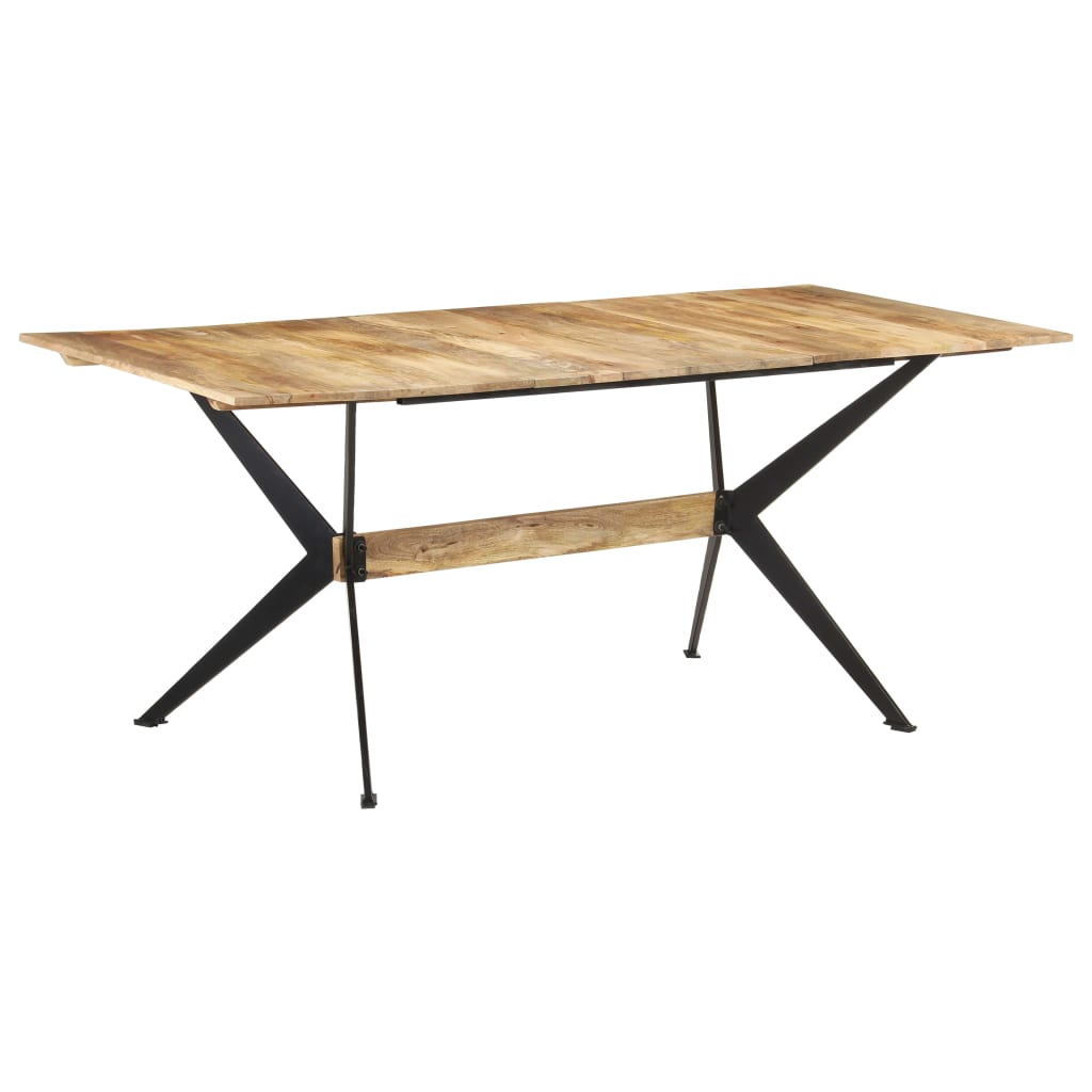 Blagovaonski stol 180 x 90 x 76 cm od masivnog drva manga