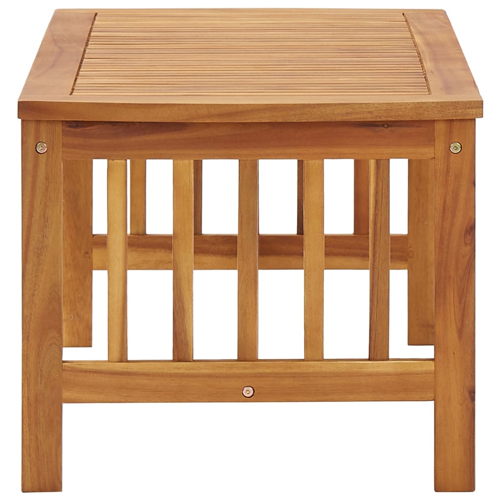 Stolić za kavu 102 x 50 x 43 cm od masivnog bagremovog drva