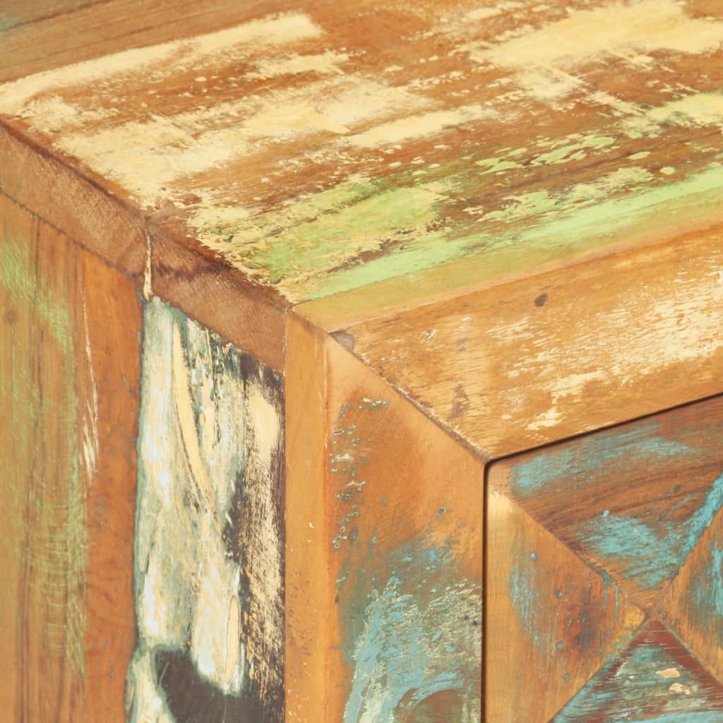 Noćni ormarić 40 x 30 x 50 cm od masivnog obnovljenog drva