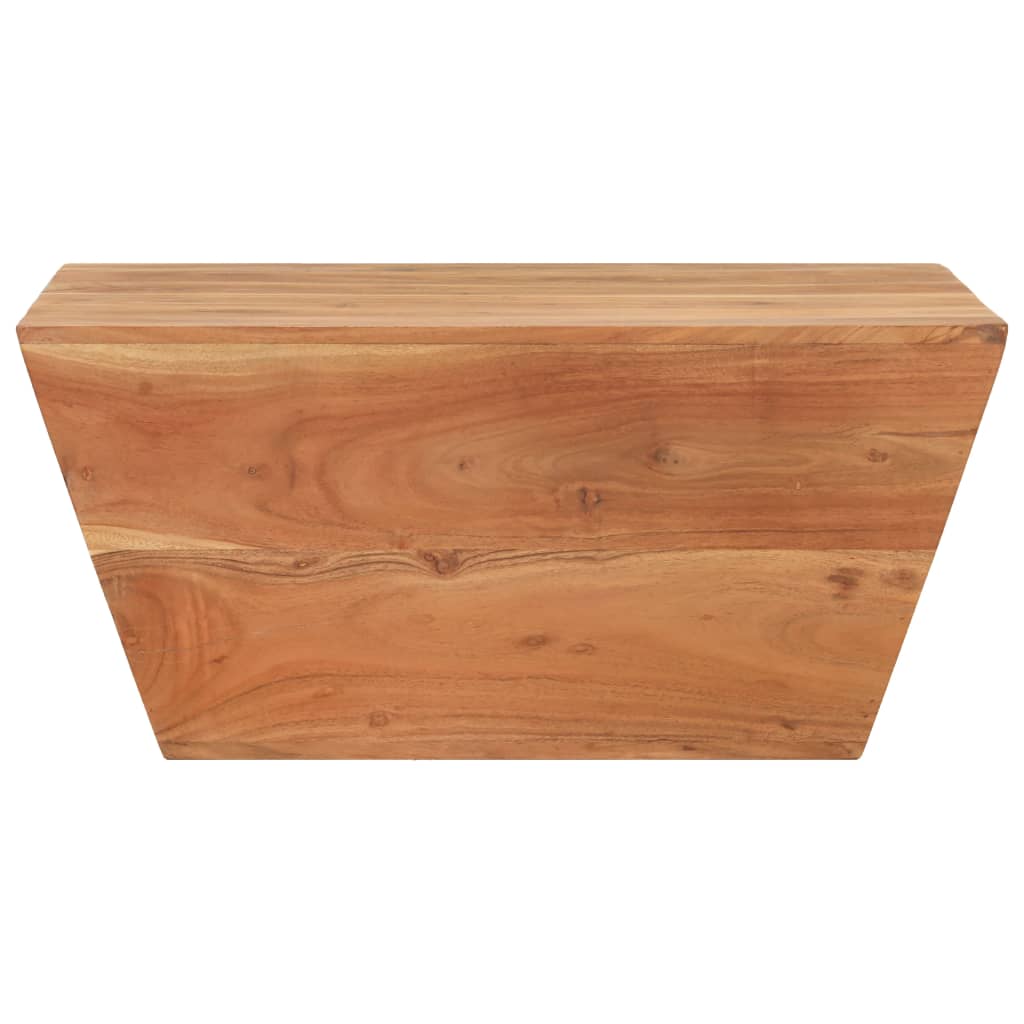 Stolić za kavu V-oblika 66 x 66 x 30 cm masivno bagremovo drvo