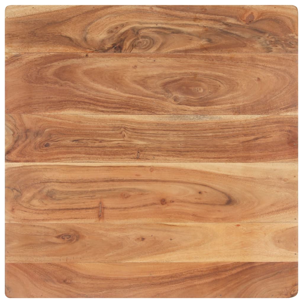Stolić za kavu V-oblika 66 x 66 x 30 cm masivno bagremovo drvo