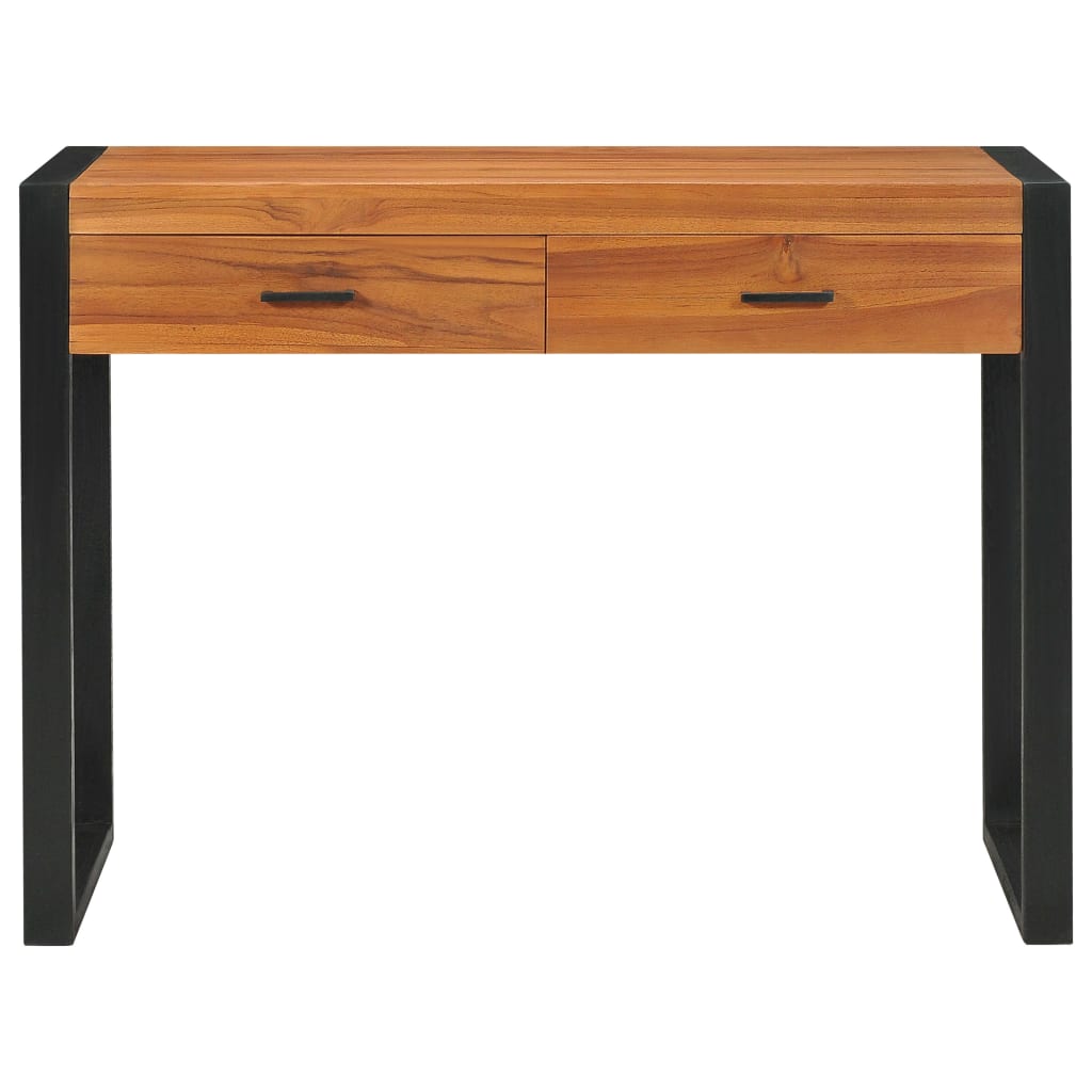 Radni stol s 2 ladice 100 x 40 x 75 cm od tikovine