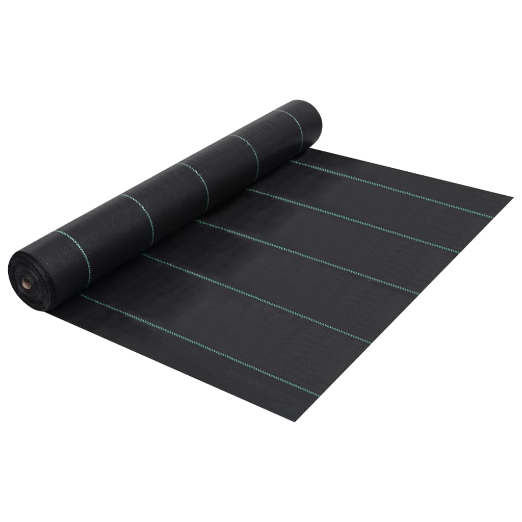 Pokrov za suzbijanje korova i korijenja crni 1 x 10 m PP