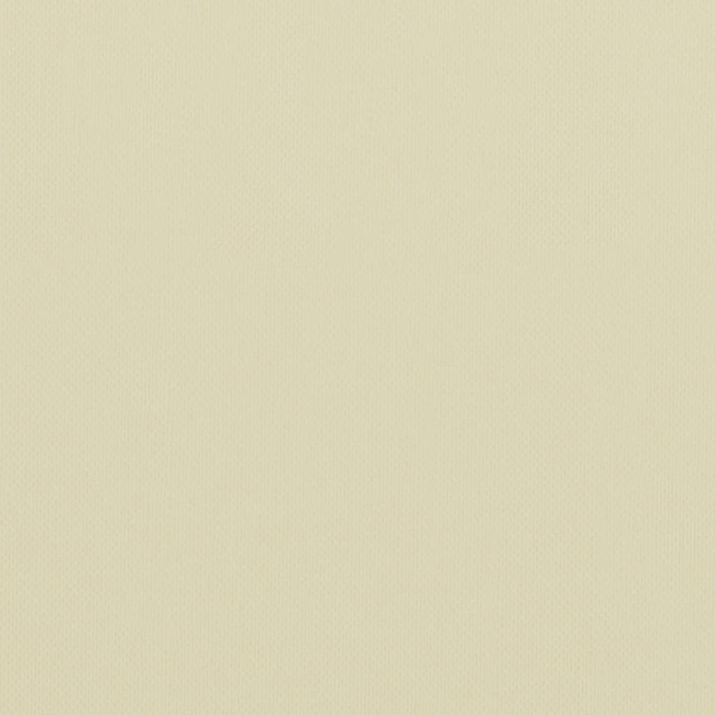 Balkonski zastor krem 120 x 600 cm od tkanine Oxford