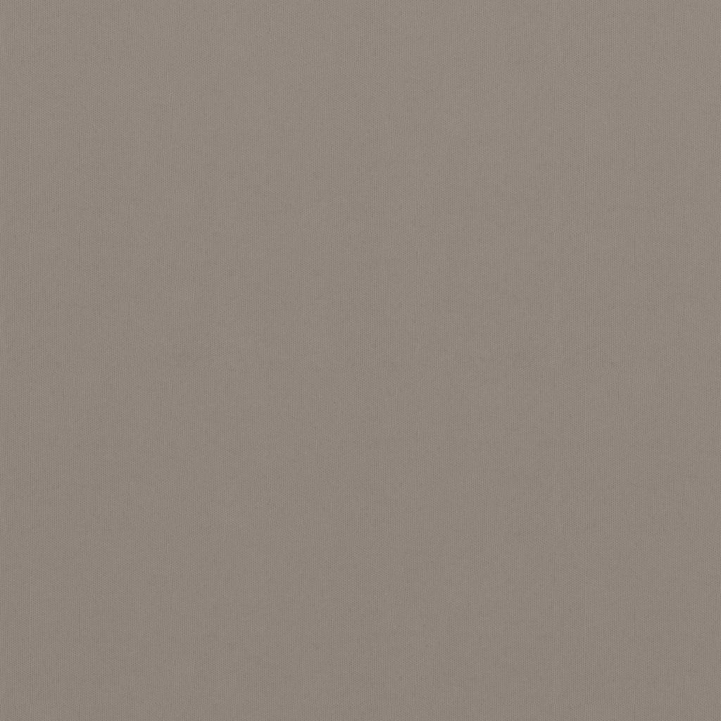 Balkonski zastor smeđe-sivi 90 x 500 cm od tkanine Oxford