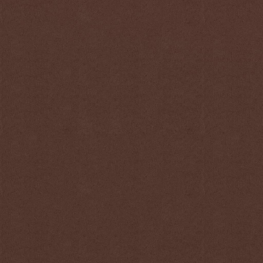 Balkonski zastor smeđi 75 x 500 cm od tkanine Oxford