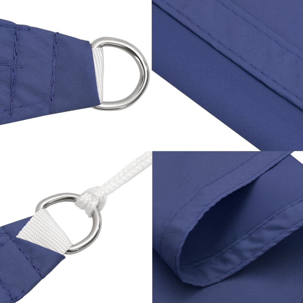Jedro protiv sunca od tkanine Oxford pravokutno 3 x 6 m plavo
