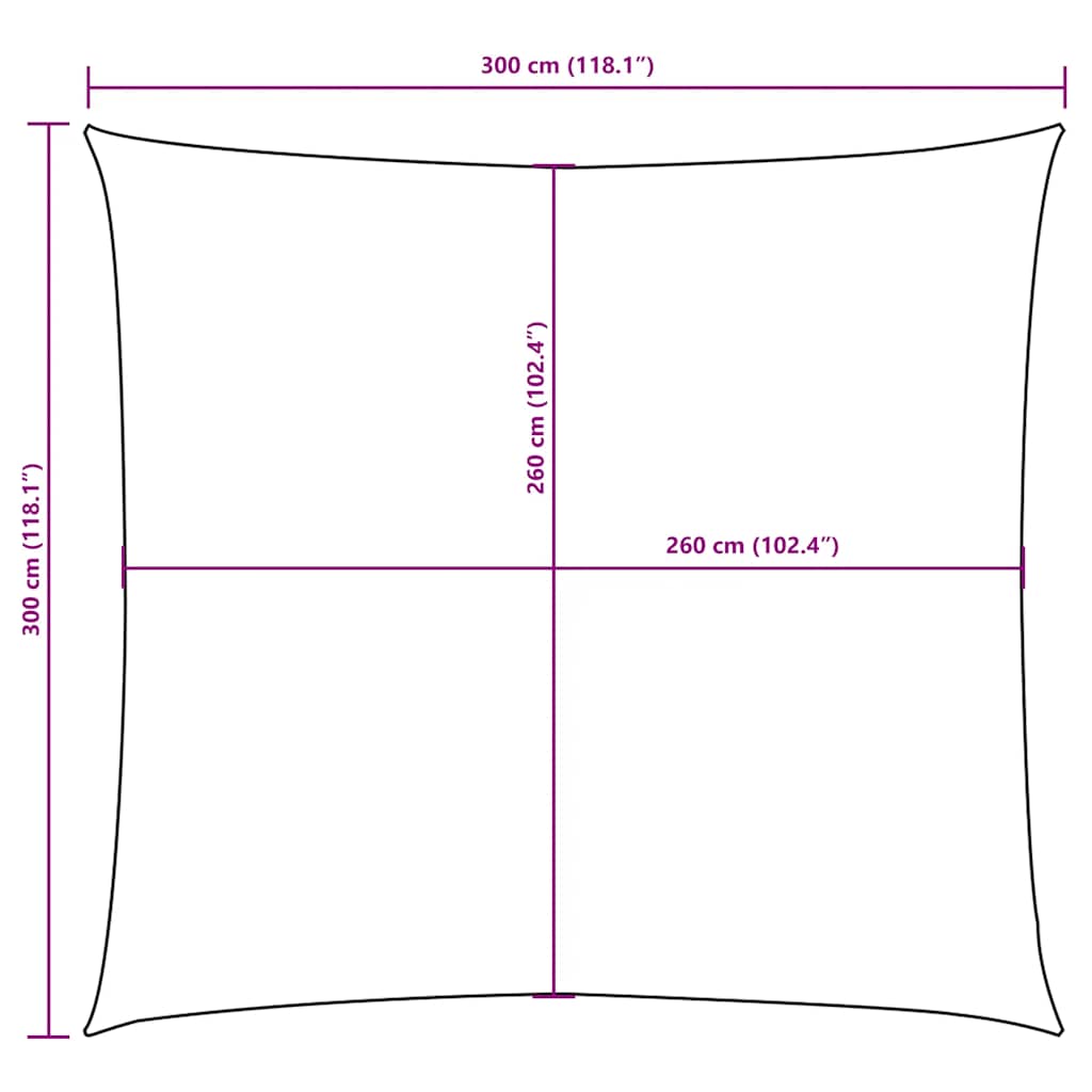Jedro protiv sunca od tkanine Oxford četvrtasto 3 x 3 m žuto