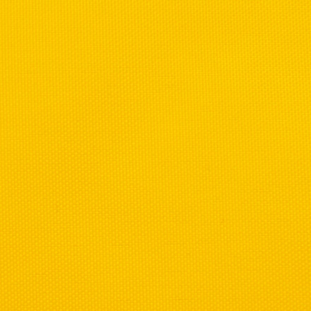 Jedro protiv sunca od tkanine Oxford pravokutno 5 x 6 m žuto