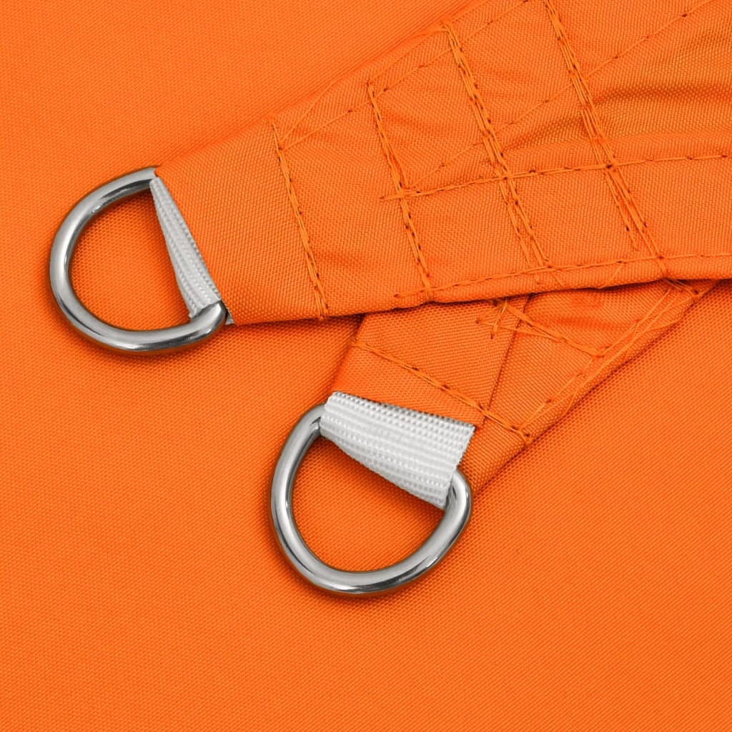 Jedro protiv sunca pravokutno 2,5x5 m narančasto tkanina Oxford
