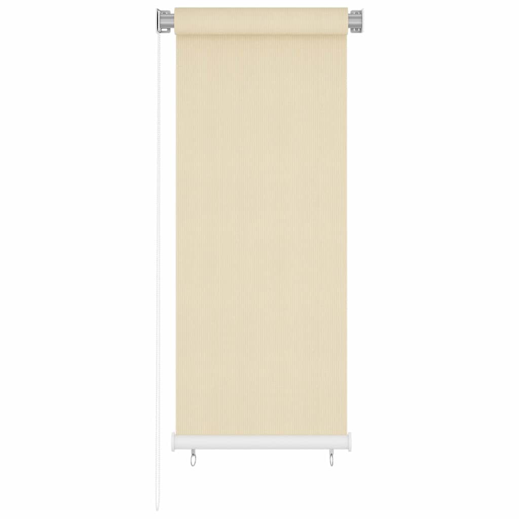 Vanjska roleta za zamračivanje krem 60 x 140 cm HDPE