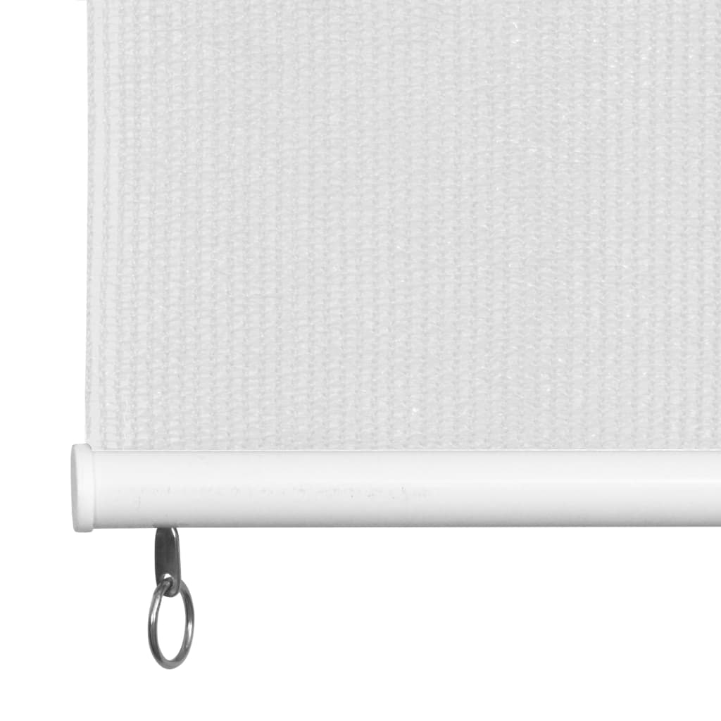 Vanjska roleta za zamračivanje bijela 80 x 230 cm HDPE