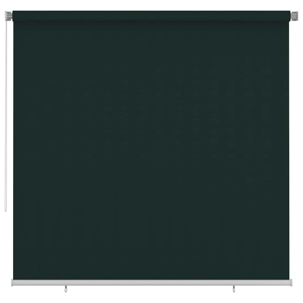 Vanjska rolo zavjesa 245 (Š) x 230 (V) cm tamnozelena HDPE