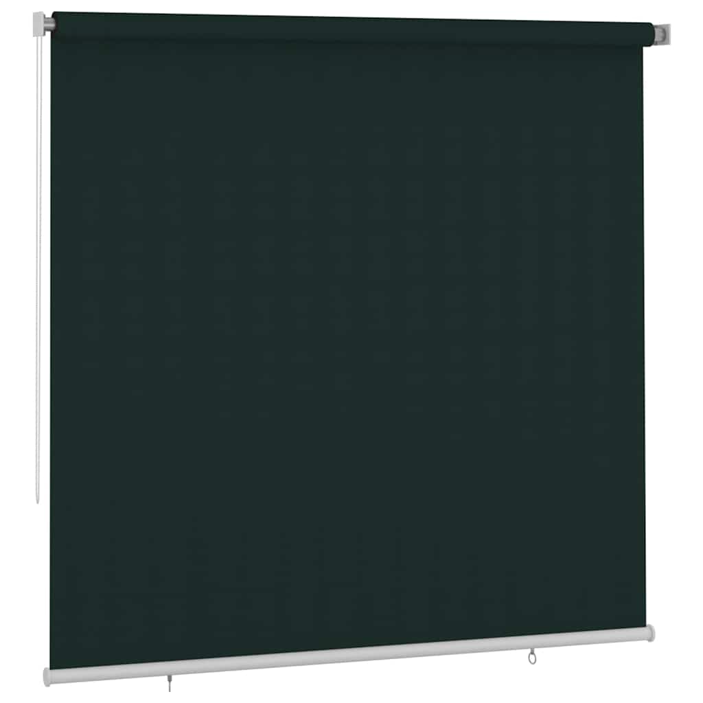 Vanjska rolo zavjesa 245 (Š) x 230 (V) cm tamnozelena HDPE