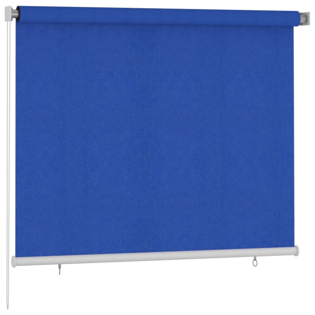 Vanjska roleta za zamračivanje 180 x 140 cm plava HDPE