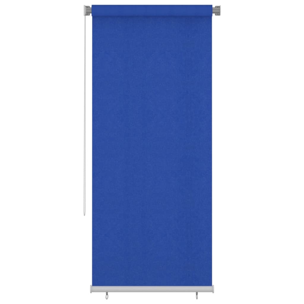Vanjska roleta za zamračivanje 100 x 230 cm plava HDPE